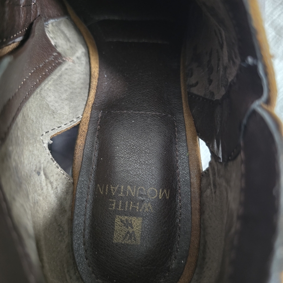 White Mountain Men's Brown Ankle Boots - Picture 8 of 10